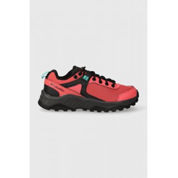 Columbia pantofi Trailstorm femei, culoarea roșu 2044361