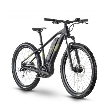Bicicleta Electrica Raymon HardRay E 2.0 - 27.5 Inch, L, Negru-Verde