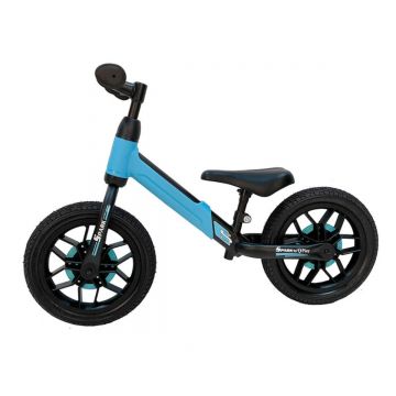 Bicicleta fara pedale, Qplay Spark, Albastru, 12 inch