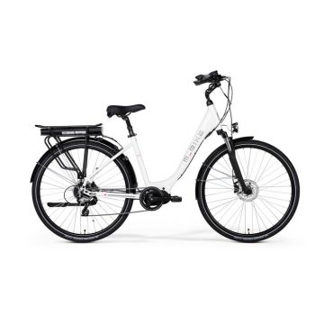 Bicicleta Electrica de oras/trekking M-BIKE E-CITYLINE 828 Alb 2022