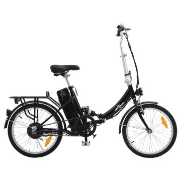Bicicletă electrică pliabilă cu baterie litiu-ion, aliaj aluminiu