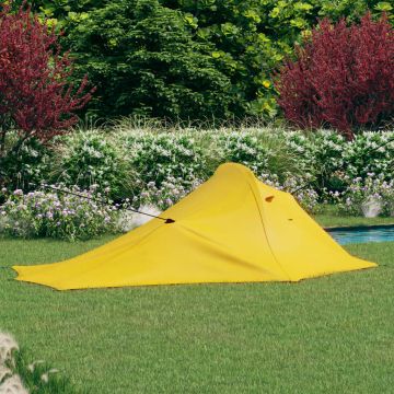 vidaXL Cort de camping, galben, 317x240x100 cm