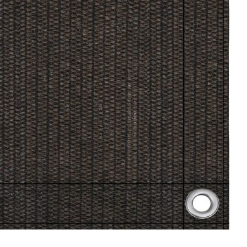 vidaXL Covor pentru cort, 400x500 cm, maro