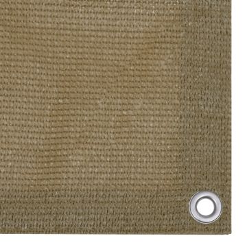 vidaXL Covor pentru cort, gri taupe, 200x400 cm