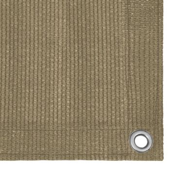 vidaXL Covor pentru cort, gri taupe, 250x550 cm