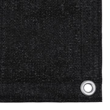 vidaXL Covor pentru cort, negru, 300x500 cm