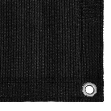 vidaXL Covor pentru cort, negru, 400x500 cm