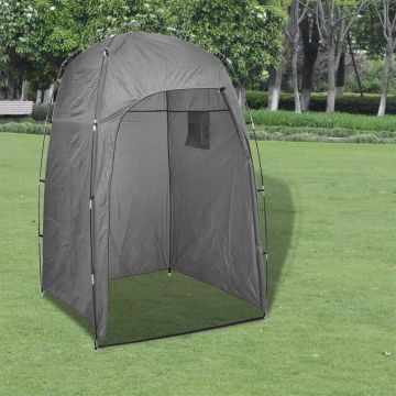 vidaXL Suport portabil de camping, pentru spălat mâini, cu cort, 20 L