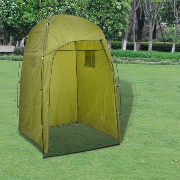 vidaXL Suport portabil de camping, pentru spălat mâini, cu cort, 20 L