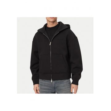 Bluza cu fermoar  COTTON SPACER FULL-ZIP HOODIE-LV04RE218G-UB1