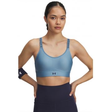Bustiera pentru fitness Infinity Mid 2.0 - Albastru prafuit