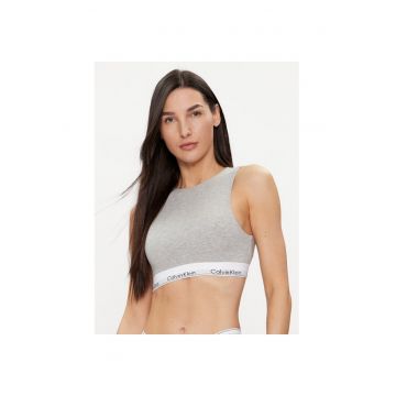 Bustiera sport dama -  gri - material elastic -