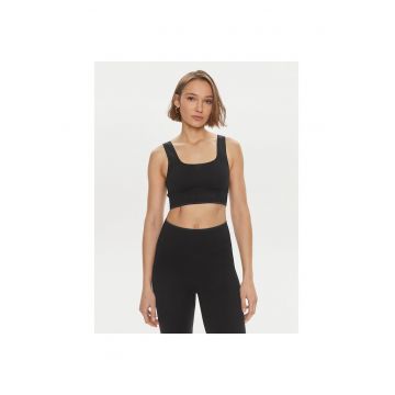 Bustiera sport dama  negru - elastic
