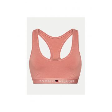 Bustiera sport dama  roz - din material elastic