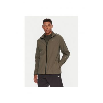 Jacheta sport barbati  verde - material respirabil