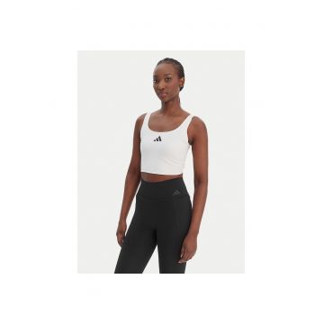 Maiou sport dama -  alb - poliester reciclat - Alb
