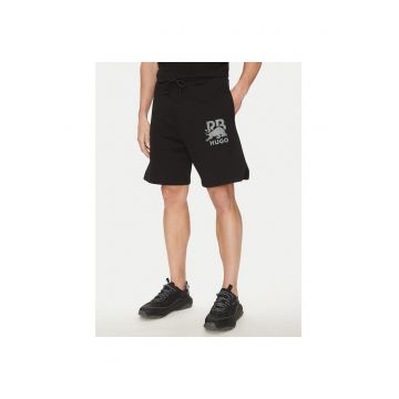 Pantaloni barbati -  negru - scurti - sport