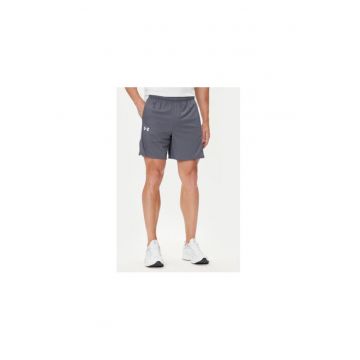 Pantaloni scurti pentru barbati -  poliester - gri