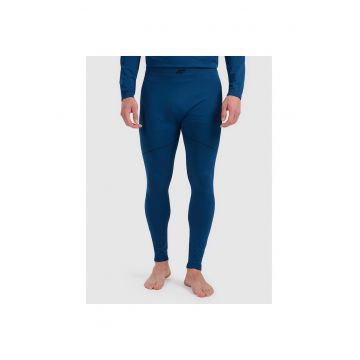 Pantaloni sport barbati  fara cusaturi - albastru - poliesterfwq - Albastru