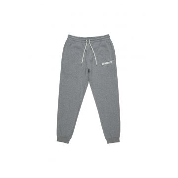 Pantaloni sport barbati -  gri - 50% bumbac - 25% poliester recicokokat - Gri
