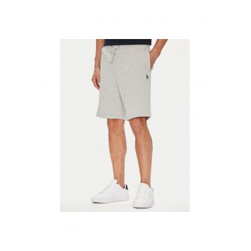 Pantaloni sport barbati -  gri - scurti