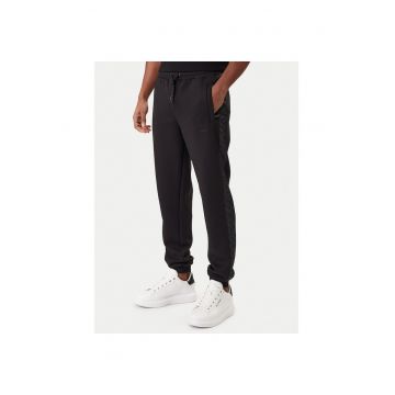 Pantaloni sport barbati -  negru - poliester -