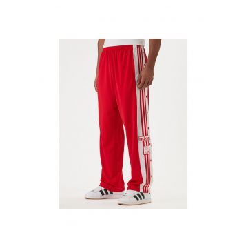 Pantaloni sport barbati -  poliester reciclat - rosu