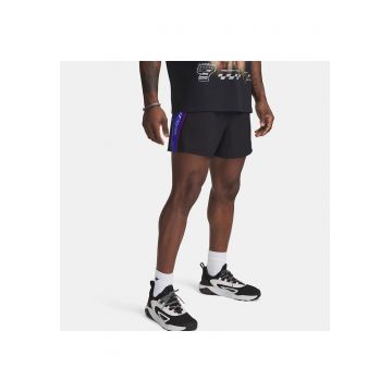 Pantaloni sport de barbati -  Project Rock - negru - poliester