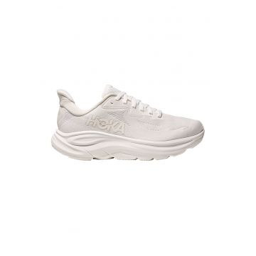 Pantofi Clifton 10 cu logo pentru alergare - Alb