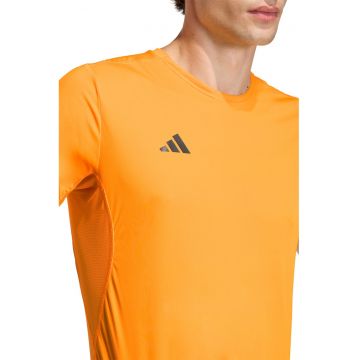 Tricou slim fit pentru alergare Adizero - Portocaliu