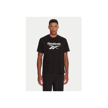Tricou sport barbatesc  negru - bumbac