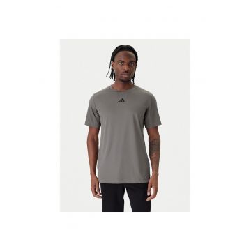 Tricou sport barbati -  gri - poliester reciclat
