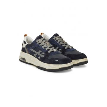 barbati -  DRAKE VAR 403 - piele naturala - bleumarin - Bleumarin