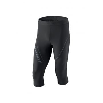 Colanti alergare barbati  Alpine 3/4 - Negru