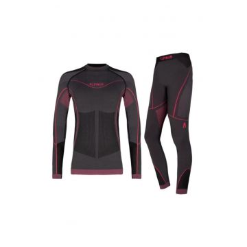 Echipament sportiv copii -  Poliester - Negru/Roz - Gri grafit/Roz