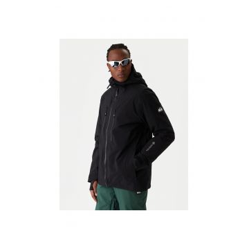 Geaca de snowboard barbati -  negru