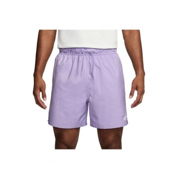Pantaloni scurti barbati  Club Flow - talie elastica - poliester - lila