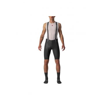 Pantaloni scurti ciclism cu bretele barbati  Free Aero RC SS 2024 - Negru