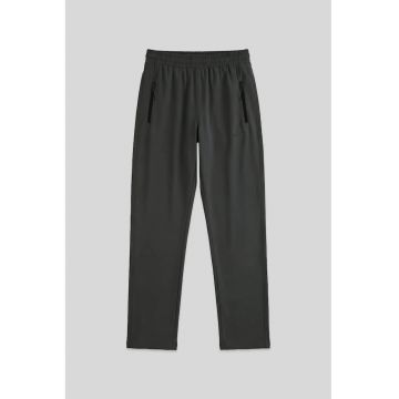 Pantaloni sport -  croiala dreapta - verde padure - poliester-elastan -