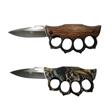Set doua briceaguri pumnal de vanatoare DEPOX , Nature Hunt, 21 cm, multicolor