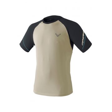 Tricou alergare barbati  Alpine Pro - Negru/Bej