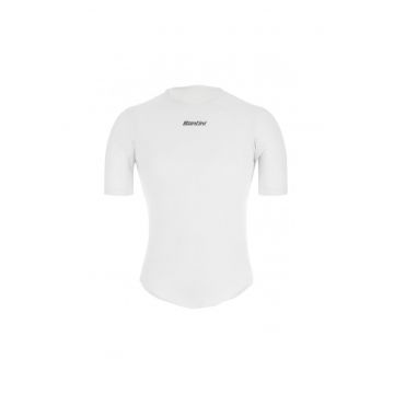 Tricou ciclism barbati  Delta Baselayer - Alb