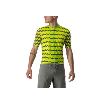 Tricou ciclism barbati  Unlimited Sterrato - Verde lime