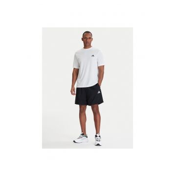 Tricou sport barbati -  alb - poliester reciclat