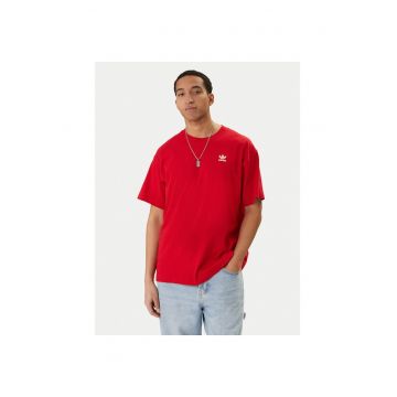 Tricou sport barbati -  din bumbac - culoare rosu