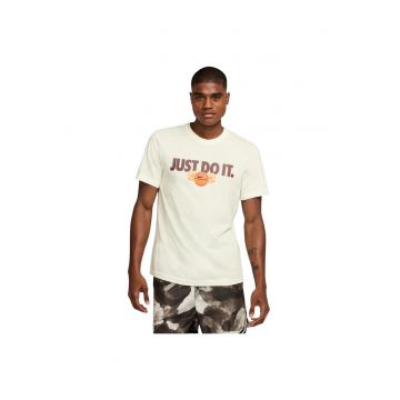Tricou sport barbati  Dri-FIT - usor - respirabil - bumbac si poliester - bej