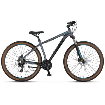 Bicicleta MTB Mosso Wildfire Man Hidraulic, roata 29  , cadru 20   din aluminiu, culoare gri mat