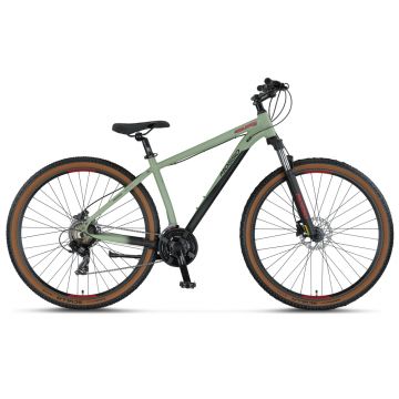 Bicicleta MTB Mosso Wildfire Man Hidraulic, roata 29  , cadru 20   din aluminiu, culoare gri mat