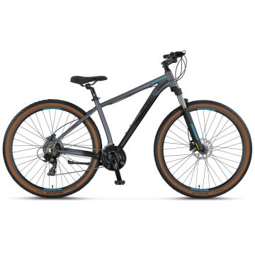 Bicicleta MTB Mosso Wildfire Man Hidraulic, roata 29  , cadru 20   din aluminiu, culoare verde mat