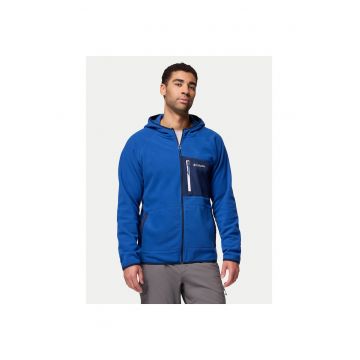 Bluza sport barbati -  poliester reciclat - albastru -